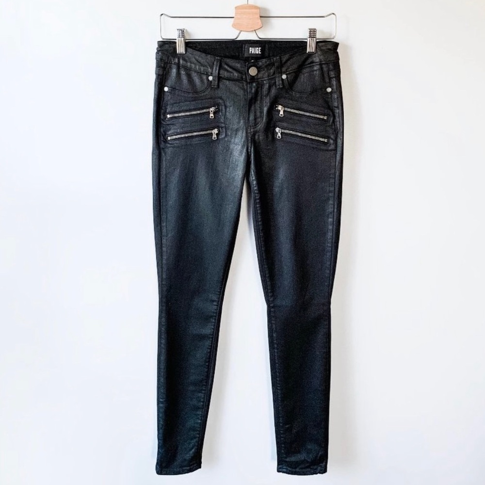 Paige denim, waxed black